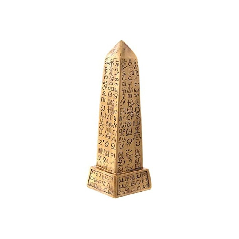 Puckator Golden Egyptian Obelisk - Home Living Room Decoration -