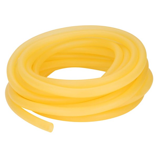 stonylab Rubber Tubing, Pure Latex Amber Tubing Natural Rubber Tube
