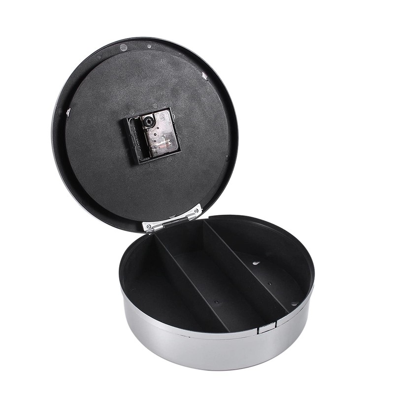 plplaaoo Hidden Secret Wall Clock, Wall Clock with Hidden Safe,