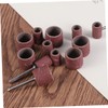 TEHAUX 14pc Sanding Drum Bands Set Sanding Drum Accessories Nails