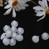 uxcell 12pcs 7mm White Stem Bumpers Glide, Patio Outdoor Furniture