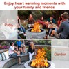 GAOMON Fire Pit Ring, 36 Inch Inner Diameter, 10 inch