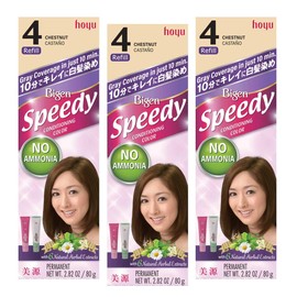 Bigen Speedy Conditioning Color Refill: 4 Chestnut - 3 Pack