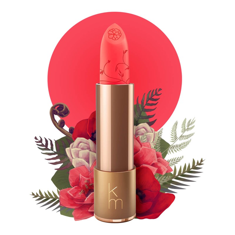 Karen Murrell Natural Lipstick - 17 Poppy Passion, 4g