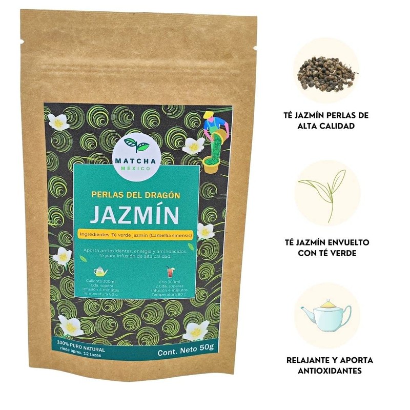 Té de Perlas de Jazmin con Calidad Premium, Té para