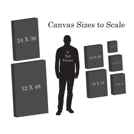 Damdekoli Video Game Canvas - Set of 4 - Black Red (18 X 24 Inches)