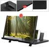 12'' 3D Phone Screen Magnifier HD Screen Amplifier PullOut Bracket