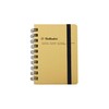 Delfonics Rollbahn NRP16-GO Notebook with Pocket, Ring Type, Perforated Pages,