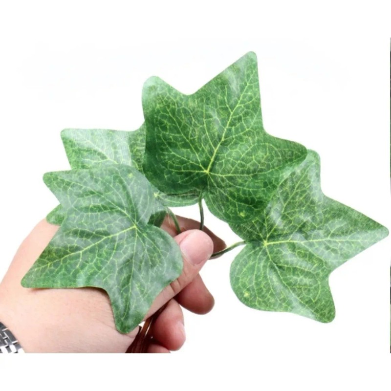 Guias Artificiales Enredaderas Follaje Verde Calidad 20 Pzs