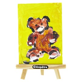 Cléopâtre Gouache Néfertari Baby Paint, Black, 500 ml, 500