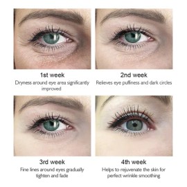 Parches Hidrogel Ojos Péptidos Elimina Ojeras Cobre Azul