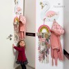 Organizador Macramé Arcoíris Para Moños Decoración Niña