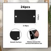 BLSUREFYX 24 PCS Basket Labels 3.1 x 2 Inch Storage