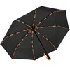 iX-brella Big Fibreglass Pocket Umbrella 104 cm with Coloured Double