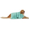 DII Bone Dry Microfiber Pet Bath Towel with Embroidered Paw