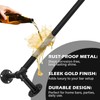 Zonon 8 ft Bar Foot Rail Kit Matte Black Industrial