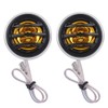Qiilu 2pcs 12V 150W Super Tweeter Car 2 Inch Super