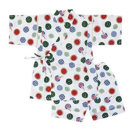 Angelic Nina R7 Jinbei Suit for Boys, 17. Watermelon (white), 130
