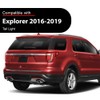 Rear Tail Light Brake Lamp Assembly, Fit Ford Explorer 2016