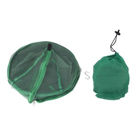 Hanging Drying Mesh Green Dust Proof Elastic Foldable Drying Net for Drying Fish Food