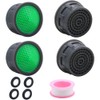 Kaileyouxiangongsi 4.5 GPM Flow Restrictor Insert Faucet Aerators, Standard Size,