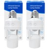 HaeKap Motion Sensor Light Socket Adapter for E26/E27 Bulbs -