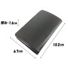 FUJISKY Business Card Holder, Cowhide Leather, For Graduates And Veterans,