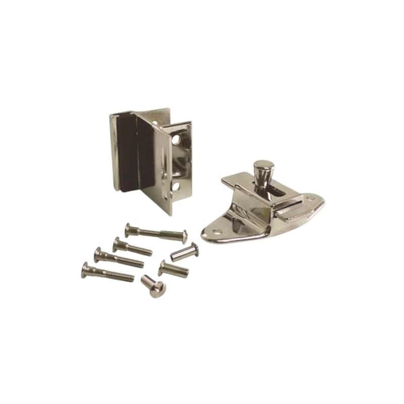 Brixwell 91-4a Slide Latch and Keeper Set with Fasteners