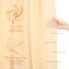 Showgeous Wedding Arch Draping Fabric 2 Panels 28" x20Ft Champagne