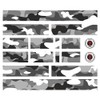 BIKE-label X400128VA Bicycle Frame Sticker Set XL Sticker Set E-Bike