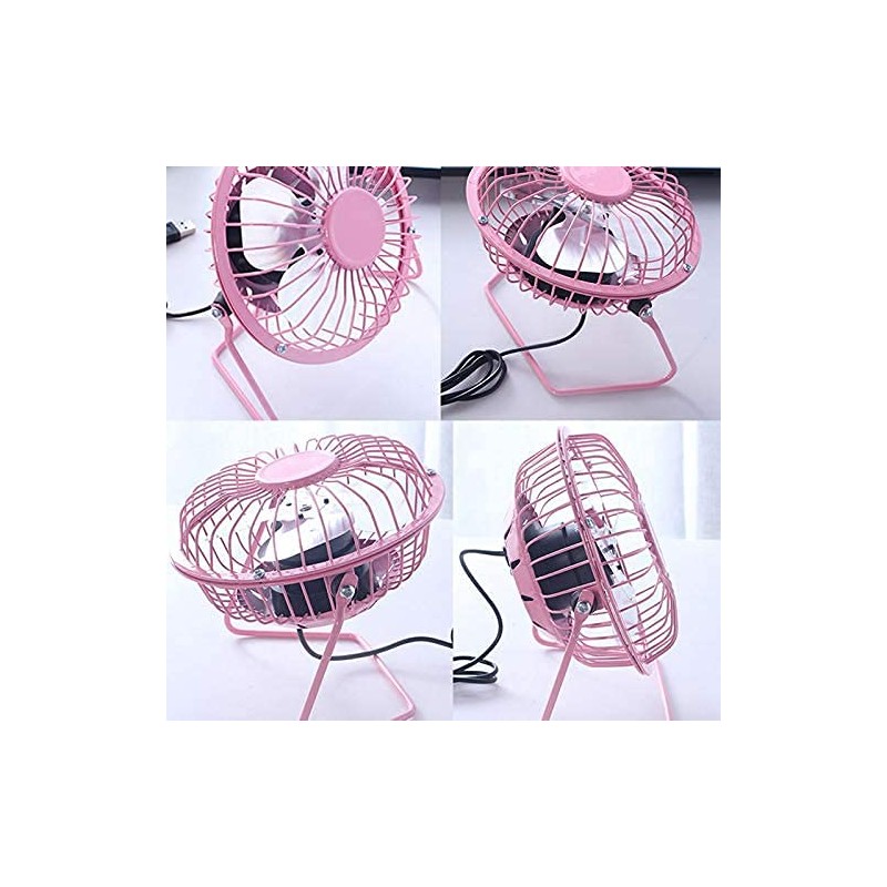 ELAELA USB Desktop Fan for Home Office Travel Portable Silent