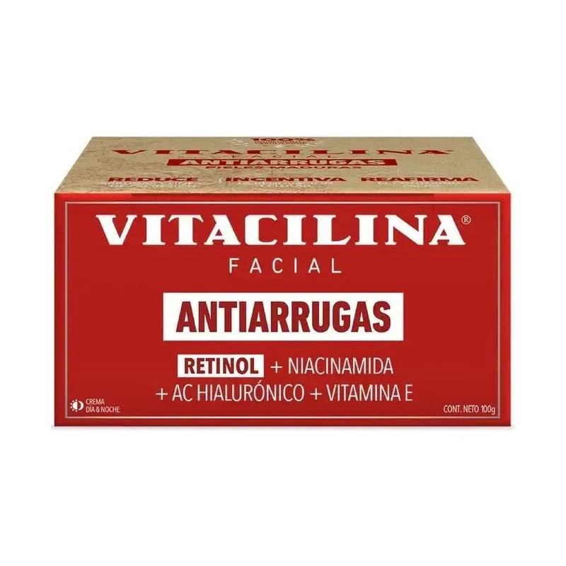 Vitacilina Facial Antiarrugas Piel Madura 3 Tarros