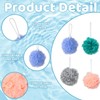 Puff Set, Shower Scrunchie, Body Puff, Bath Scrunchies, 8 PCS
