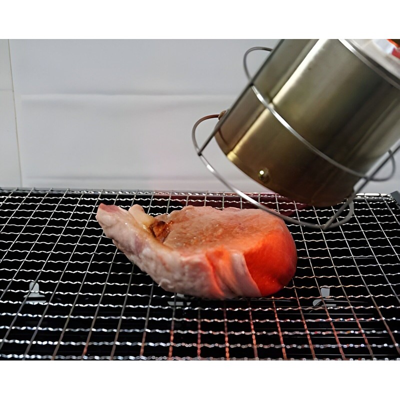 Alfrendant Enhanced Torch Attachment Stainless Steel BBQ, Broiler Crème brûlée