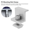 PV Earth End Terminals, Z Brackets for Solar Mounting, Lightweight,