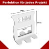 M&N Tile Levelling System Set 1 mm, 1.5 mm, 2