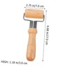 Mobestech Non Stick Wooden Rolling Pin for Baking Shaped Pastry