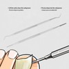 2 Herramientas para Uñas Encarnadas, Levantador de Uñas Encarnadas de