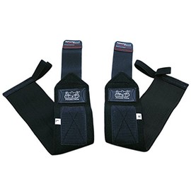 Muñequeras de lujo de 33 cm de largo (1 par /2 envolturas) para levantamiento de pesas, entrenamiento de muñeca, vendaje de algodón para hombres y muj