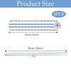 4 PCS 30cm Ruler Foldable, Ruler 30cm Folding, Clear Foldable