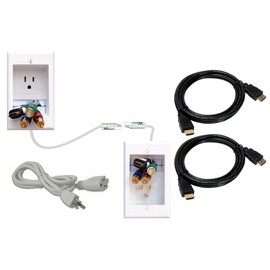 PowerBridge Solutions Power Cable Electrical Distribution Wire Management (ONE-CK-H2)