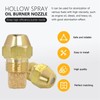INGQI Upgraded .65-70A Oil Burner Nozzle Fit for Delavan Hollow