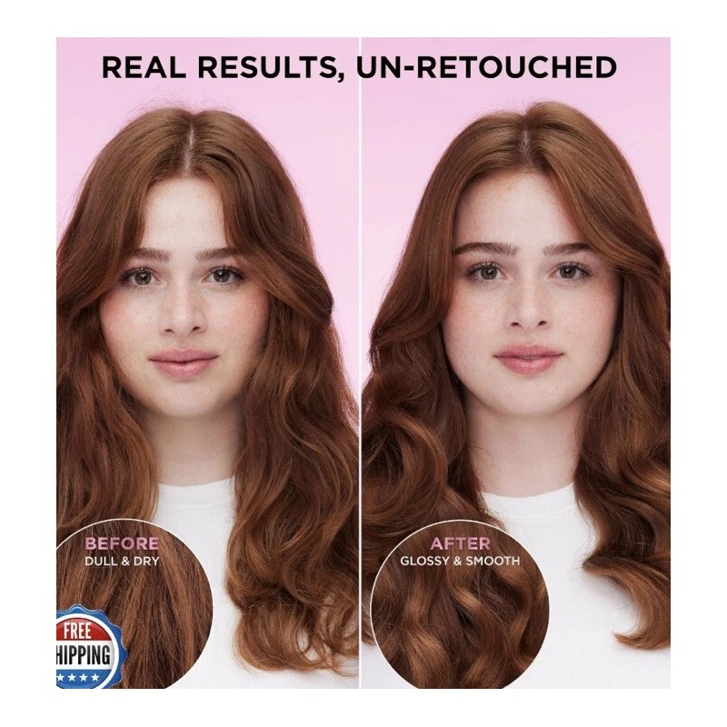 L'Oreal Paris Glossing Sulfate Free Shampoo and Conditioner Set with