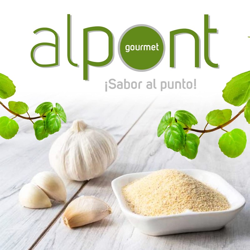 Alpont Sal con Ajo 125 Gramos 2 Piezas