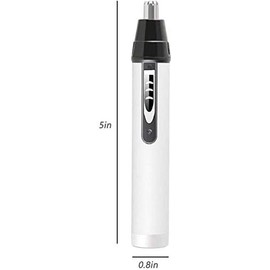 zhanghong Trimmer del cabello de la nariz y el oído, resistente al agua, con USB 4 en 1 Hombres electrónicos Eyaculares sin dolor y recortador de cabello facial, ceja ligera y cabello facial Caballero