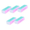 Healvian 4 Sided Nail Files Sponge Buffer Block Nail Art