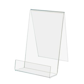 2 Pack 4" x 6" Art Easel Canvas J Stand Display Literature Booklet Stand with Lip for Bookstores Libraries and Art Galleries by Marketing Holders