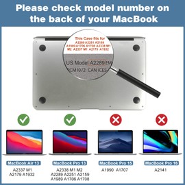 ProCase Privacy Screen Protector, Anti-Spy Tempered Glass Tinted Screen Film Guard for MacBook Air 13 2020 2019 2018 / MacBook Pro 13 2022 2020 2019 2018 2017 2016