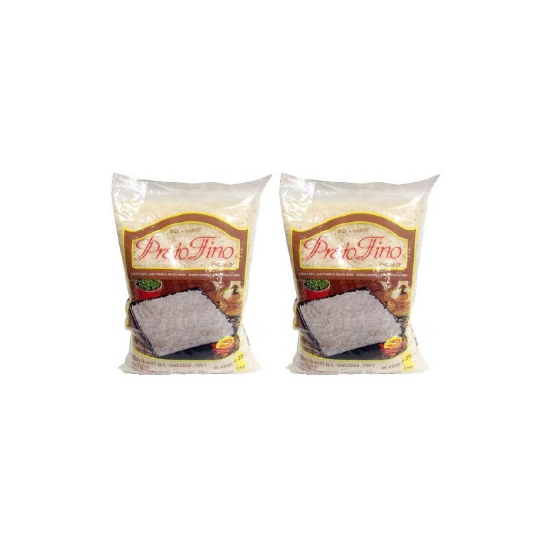 Prato Fino White Rice 2 lbs (Pack of 2) ||