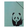 Pagna 21658-17 Elasticated Folder Panda Cardboard 3 Flaps DIN A4